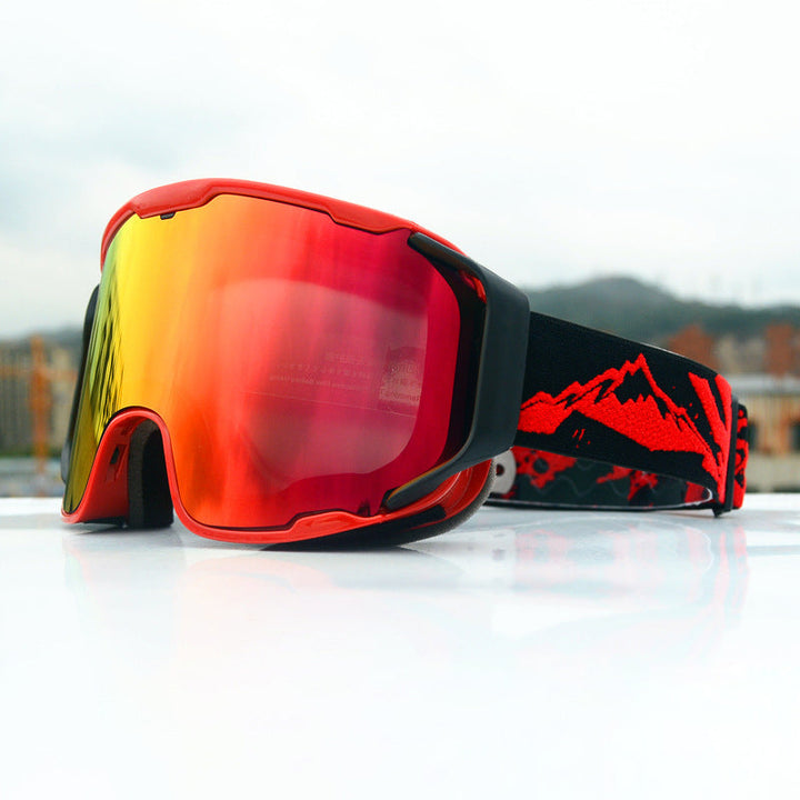 Heren Zonnebril Gepolariseerd - Motor & Ski Comfort - Rood